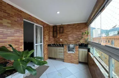 Apartamento com 2 dormitórios à venda, 96 m² por r$ 650.000,00 - canto do forte - praia grande/sp