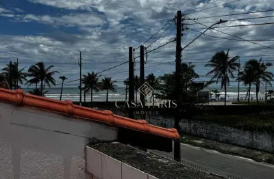 Sobrado vista mar com 2 suítes à venda, 138 m² por r$ 699.000 - jardim imperador - praia grande/sp