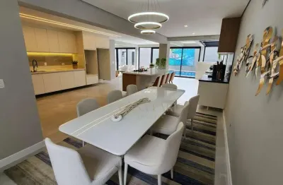 Sobrado com 3 dormitórios à venda, 425 m² por r$ 5.000.000,00 - canto do forte - praia grande/sp