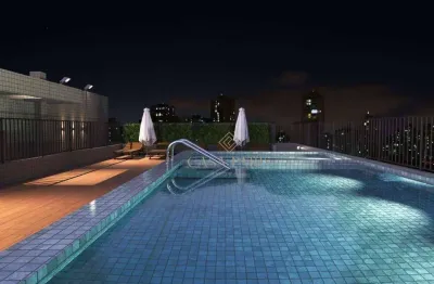 Apartamento com 2 dormitórios à venda, 75 m² por r$ 602.805 - aviação - praia grande/sp