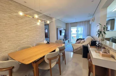 Apartamento com 2 dormitórios à venda, 107 m² por R$ 905.000,00 - Canto do Forte - Praia Grande/SP