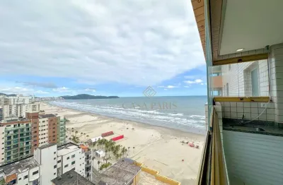 Apartamento com VISTA MAR, lazer completo com 2 dormitórios à venda, 87 m² por R$ 690.000 - Aviação - Praia Grande/SP