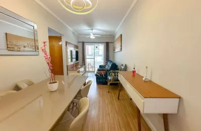 Apartamento PORTEIRA FECHADA com 2 dormitórios à venda, 89 m² por R$ 690.000 - Canto do Forte - Praia Grande/SP