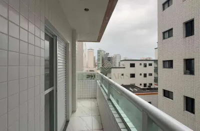 Apartamento com 1 suíte à venda, 51 m² por R$ 330.000 - Vila Guilhermina - Praia Grande/SP