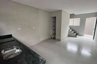 Sobrado de condomínio com 2 dormitórios à venda, 49 m² por r$ 350.000 - maracanã - praia grande/sp