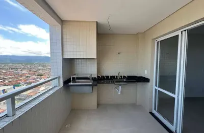 Apartamento com 1 dormitório à venda, 57 m² por R$ 410.000,00 - Tupi - Praia Grande/SP