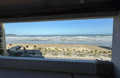 Apartamento VISTA MAR com 3 dormitórios à venda, 115 m² por R$ 1.100.000 - Vila Guilhermina - Praia Grande/SP