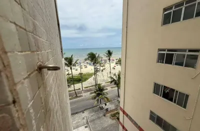 Apartamento VISTA MAR com 1 dormitório à venda, 52 m² por R$ 250.000 - Caiçara - Praia Grande/SP