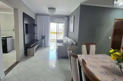 Apartamento vista mar com 2 dormitórios à venda, 82 m² por r$ 590.000 - tupi - praia grande/sp