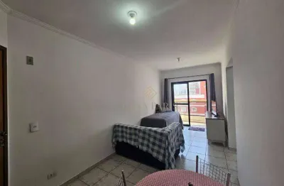 Apartamento MOBILIADO com 1 dormitório à venda, 50 m² por R$ 370.000 - Tupi - Praia Grande/SP
