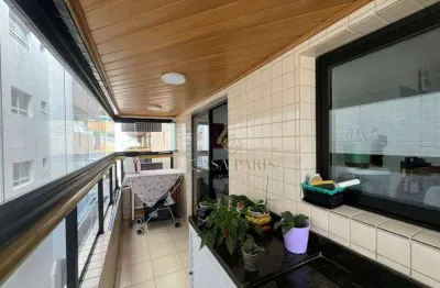 Apartamento com 2 dormitórios à venda, 62 m² por r$ 380.000,00 - boqueirão - praia grande/sp