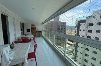 Apartamento com 3 dormitórios à venda, 125 m² por r$ 1.250.000,00 - canto do forte - praia grande/sp