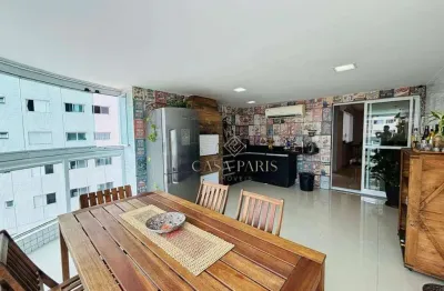 Apartamento com 3 dormitórios à venda, 165 m² por R$ 1.200.000 - Tupi - Praia Grande/SP