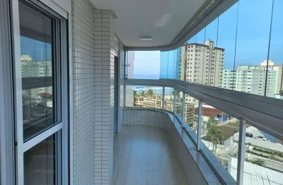 Apartamento VISTA MAR com 3 dormitórios à venda, 140 m² por R$ 790.000 - Caiçara - Praia Grande/SP