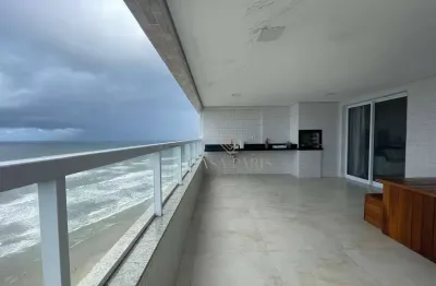 Apartamento FRENTE MAR com 3 suítes à venda, 140 m² por R$ 1.390.000 - Caiçara - Praia Grande/SP