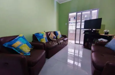 Apartamento com 2 dormitórios à venda, 70 m² por R$ 375.000,00 - Vila Guilhermina - Praia Grande/SP