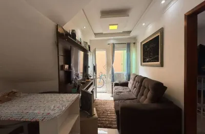 Casa de condomínio com 2 dormitórios à venda, 40 m² por R$ 320.000 - Maracanã - Praia Grande/SP