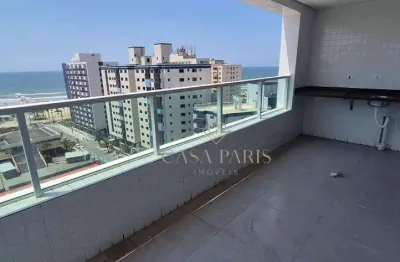 Apartamento VISTA MAR com 3 dormitórios à venda, 115 m² por R$ 749.000 - Ocian - Praia Grande/SP
