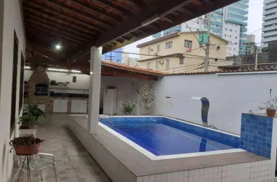 Casa com 3 dormitórios à venda, 227 m² por R$ 1.950.000 - Canto do Forte - Praia Grande/SP