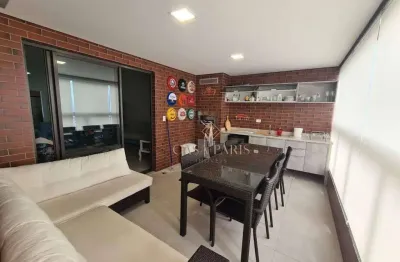 Apartamento com 3 dormitórios à venda, 145 m² por R$ 1.550.000,00 - Vila Guilhermina - Praia Grande/SP
