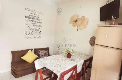 Kitnet com 1 dormitório à venda, 27 m² por R$ 225.000,00 - Canto do Forte - Praia Grande/SP