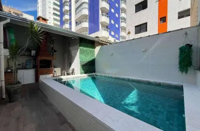 Sobrado com 3 dormitórios à venda, 150 m² por R$ 890.000,00 - Aviação - Praia Grande/SP
