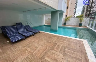 Apartamento com 3 dormitórios à venda, 135 m² por r$ 1.207.602,40 - canto do forte - praia grande/sp