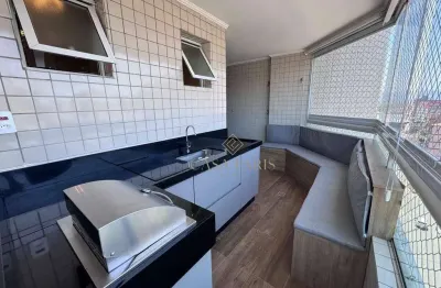 Apartamento com 2 dormitórios à venda, 90 m² por r$ 800.000,00 - tupi - praia grande/sp