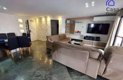 Apartamento com 4 dormitórios à venda, 136 m² por r$ 710.000,00 - aviação - praia grande/sp