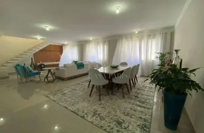 Cobertura com 4 dormitórios à venda, 420 m² por r$ 1.290.000,00 - boqueirão - praia grande/sp