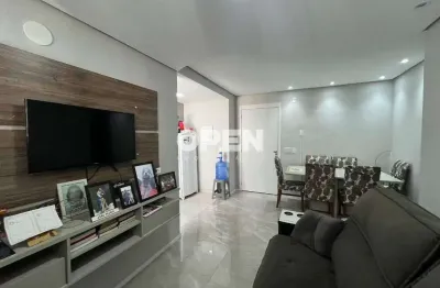 Apartamento mobiliado 02 dormitórios, com vaga, bairro estância velha – canoas