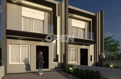 Sobrado no bairro igara em canoas com 102 m² / 3 dormitórios sendo 1 suíte