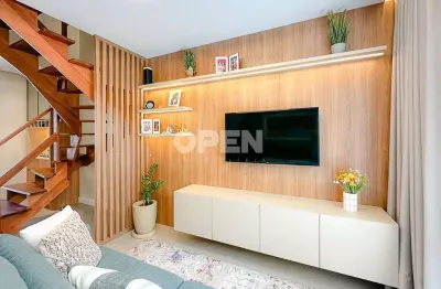 Casa em condomínio fechado com 2 quartos à venda no Centro, Canoas  por R$ 579.000