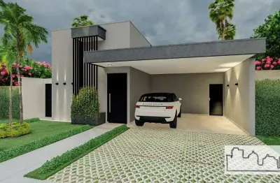 Casa em condomínio fechado com 3 quartos à venda na Rua Lilia Elisa Eberle Lupo, Quinta do Salto Residence, Araraquara