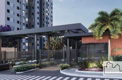 Apartamento com 2 dormitórios para alugar, 50 m² por r$ 1.343,25/mês - villlagio harmonia - araraquara/sp