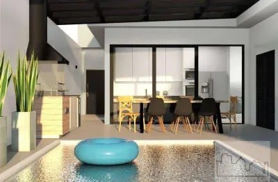 Casa em fase final de construção no cond. villa dei fiori