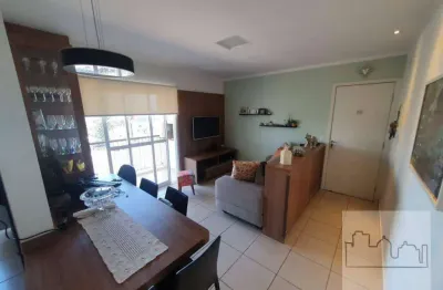 Apartamento semi-mobiliado a venda no residencial reserva dos oitis