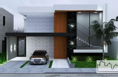 Casa em construção a venda no condomínio salto grande campo belo .
