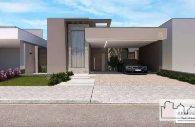 Casa em construção a venda no condomínio veredas do campo