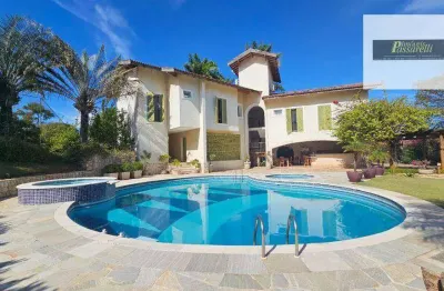 Casa com 8 dormitórios à venda, 1500 m² por r$ 8.500.000,00 - condomínio village sans souci - valinhos/sp