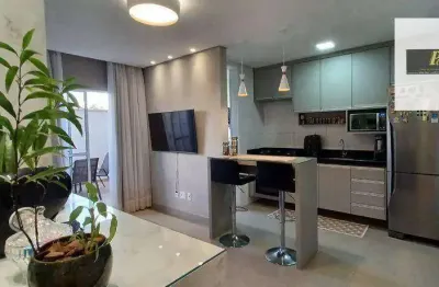 Apartamento garden com 2 dormitórios à venda, 93 m² por r$ 580.000,00 - residencial bello cielo iii - vinhedo/sp