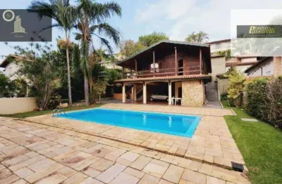 Casa com 5 dormitórios à venda, 355 m² por r$ 1.490.000 - condomínio estância marambaia - vinhedo/sp