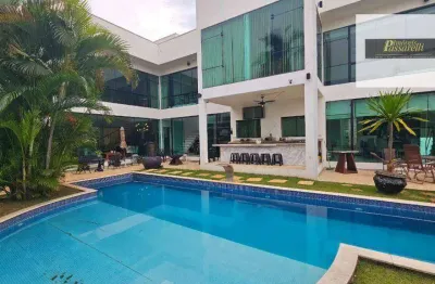 Casa com 3 dormitórios, 400 m² - venda por R$ 4.500.000,00 ou aluguel por R$ 21.750,00/mês - Condomínio Jardim Europa - Vinhedo/SP