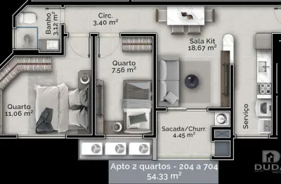 Apartamento com 2 quartos à venda na Rua Capitão Romualdo de Barros, Carvoeira, Florianópolis