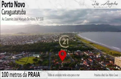 Apartamento com 3 dormitórios à venda, 89 m² por r$ 950.000,00 - porto novo - caraguatatuba/sp