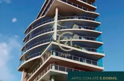 Apartamento duplex frente mar alto padrão indaia caraguatatuba - 4 suítes
