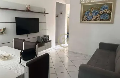 Apartamento com 2 dormitórios à venda, 54 m² por r$ 330.000 - centro - caraguatatuba/sp