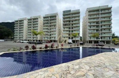 Apartamento com 2 dormitórios à venda, 82 m² por r$ 500.000 - cidade jardim - caraguatatuba/sp
