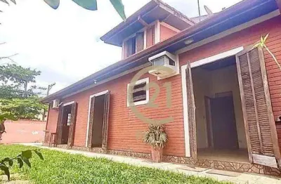 Casa com 3 dormitórios à venda, 140 m² por r$ 585.000,00 - praia das palmeiras - caraguatatuba/sp