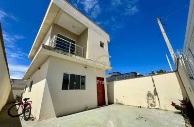 Sobrado com 2 dormitórios à venda, 105 m² por r$ 450.000 - balneário dos golfinhos - caraguatatuba/sp